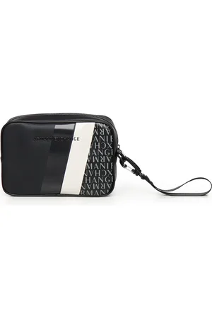 Armani Exchange Torebki, Mężczyzna, Niebieski, ONE SIZE, Stylowe Torby Kolekcja
