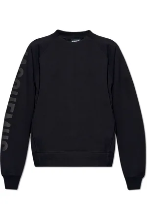 Jacquemus Bluzy, Mężczyzna, Czarny, L, Bawełna, Bluza Typo z Logo