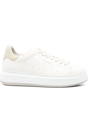 Woolrich Buty, Kobieta, Beżowy, 39 EU, Beżowe Sneakersy Sznurowane Podeszwa