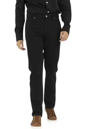 Ermenegildo Zegna Jeansy, Mężczyzna, Czarny, W33, Bawełna, Slim-Fit Jeansy