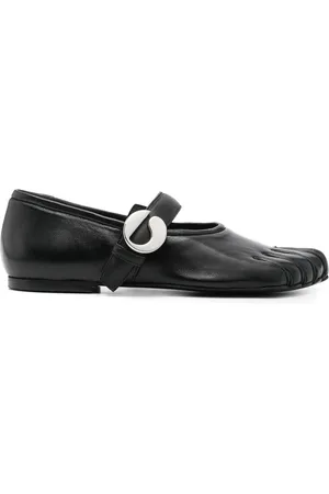 COPERNI Buty, Kobieta, Czarny, 40 EU, Czarne Buty z Kwadratowym Nosem i Logo