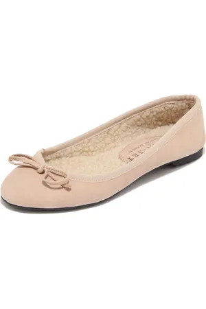 Twin-Set Buty, Kobieta, Beżowy, 36 EU, Ecopel wnętrze baletki buty wykonane we Włoszech