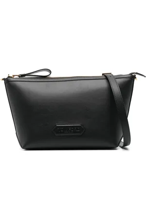 Tom Ford Torebki, Mężczyzna, Czarny, ONE SIZE, Czarna Bum Bag z Górnym Zamkiem