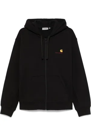 Carhartt Bluzy, Mężczyzna, Czarny, 2XL, Rozpinana bluza polarowa