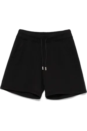 Dsquared2 Szorty, Kobieta, Czarny, M, Bawełna, Szorty z elastycznym pasem i sznurkiem