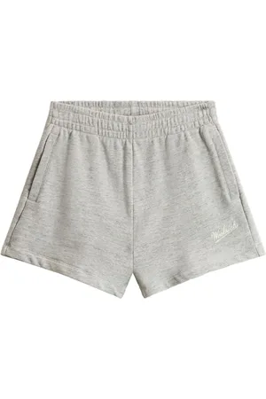 Woolrich Szorty, Kobieta, Szary, M, Szorty w kolorze Heather Grey z Elastycznym Pasem