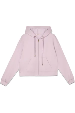 Oltre Bluzy, Kobieta, Fioletowy, L, Bluza z miękkiego dżerseju