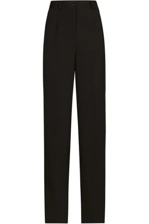 Dolce & Gabbana Spodnie, Kobieta, Czarny, S, Czarne Spodnie Stylowe