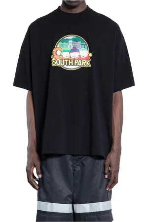 Vetements Koszulki, Mężczyzna, Czarny, XL, South Park Graficzne Logo Oversized T-Shirt