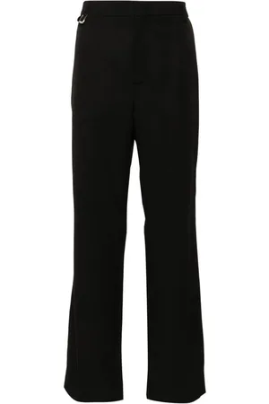 Jacquemus Spodnie, Mężczyzna, Czarny, L, Wełna, Czarne wełniane spodnie tailored
