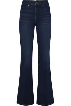 Frame Jeansy, Kobieta, Niebieski, W26, Denim, Niebieskie Dzwony Wysoki Stan