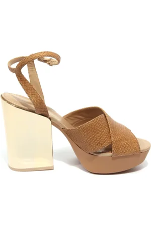 Hogan Buty, Kobieta, Beżowy, 39 EU, Sandalo Buty Obuwie