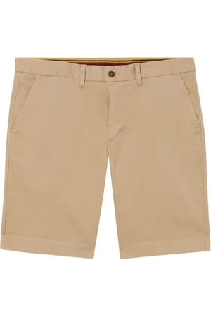 Brooks Brothers Szorty, Mężczyzna, Beżowy, W42, Bawełna, Stretch Cotton Gabardine Bermuda Shorts