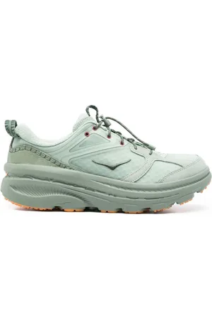 Hoka One One Buty, Mężczyzna, Zielony, 40 EU, Zamsz, Jade Włóknisty Sneaker