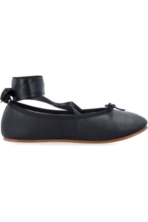 Repetto Buty, Kobieta, Czarny, 37 EU, Czarne Zamknięte Baletki Skórzane Buty