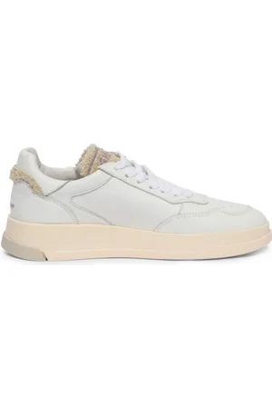 Ghoud Buty, Kobieta, Biały, 38 EU, Tweener Niskie Skórzane Sneakersy Biało-Beżowe