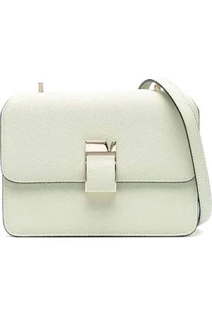 VALEXTRA Torebki, Kobieta, Zielony, ONE SIZE, Mini Crossbody Torba