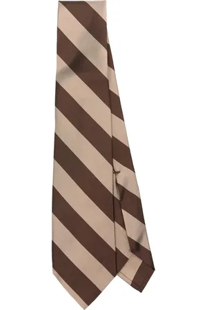 BARBA Akcesoria, Mężczyzna, brązowy, ONE SIZE, Paski Orzechowy Krawat