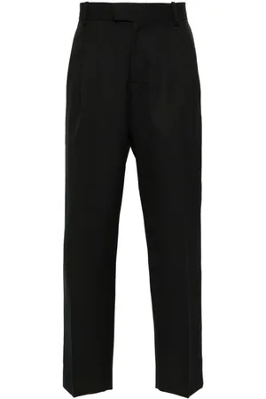 Drôle de Monsieur Spodnie, Mężczyzna, Czarny, L, Wełna, Le Pantalon Golfeur