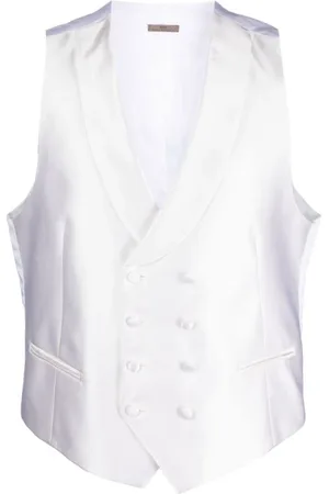 Lady Anne Garnitury, Mężczyzna, Biały, S, Suit Vests