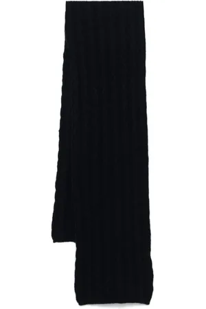Lady Anne Akcesoria, Mężczyzna, Niebieski, ONE SIZE, Kaszmir, Szal z kaszmiru w kolorze nocnej bieli