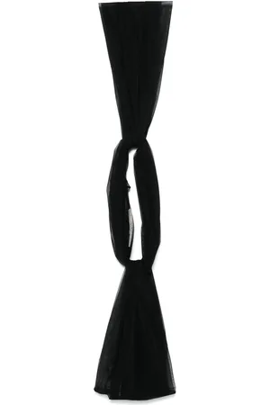 Rick Owens Akcesoria, Kobieta, Czarny, ONE SIZE, Czarny Stoł Warstwowy Z Detalem