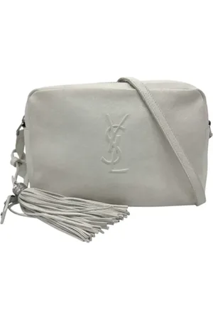 Saint Laurent Pre-owned, Kobieta, Biały, ONE SIZE, Skóra, Pre-owned skórzane torby na ramię