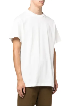Jil Sander Koszulki, Mężczyzna, Biały, M, Biały zestaw 3 koszulek