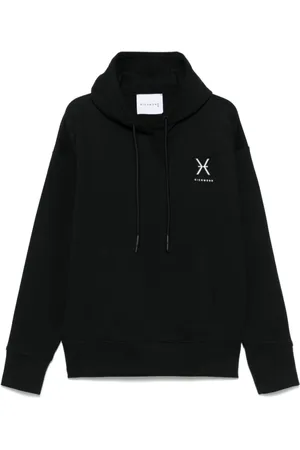 John Richmond Bluzy, Mężczyzna, Czarny, S, Stylowy Nero Sweter dla Mężczyzn