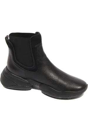 Hogan Buty, Kobieta, Czarny, 40 EU, Buty Chelsea z Pianką Pamięci