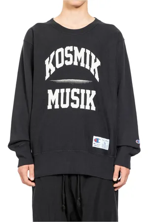 UNDERCOVER Bluzy, Mężczyzna, Czarny, L, Bluza z Graficznym Nadrukiem