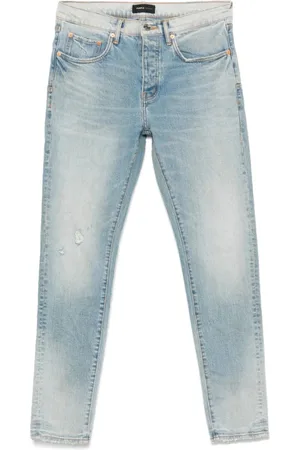 Purple Brand Jeansy, Mężczyzna, Niebieski, W36, Niebieskie Jeansyy Klasyczny Styl