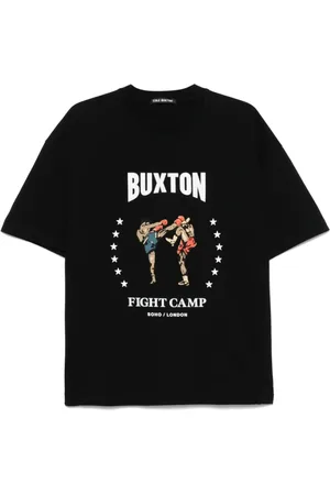 Cole Buxton Koszulki, Mężczyzna, Czarny, S, Czarna Koszulka z Graficznym Nadrukiem