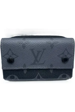 LOUIS VUITTON Pre-owned, Mężczyzna, Czarny, ONE SIZE, Pre-owned Fabric wallets