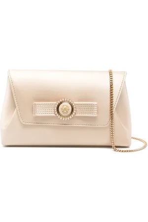 VERSACE Torebki, Kobieta, Beżowy, ONE SIZE, Elegancka Torba 1A11517 1017025 1y 84v