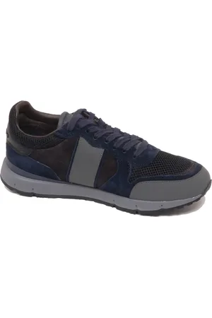Woolrich Buty, Mężczyzna, Czarny, 42 EU, Zamsz, Niebiesko-Szara Skórzana Buty Ocean Tex