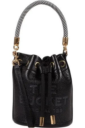 Marc Jacobs Torebki, Kobieta, Czarny, ONE SIZE, Czarna Mini Torba Wiaderko