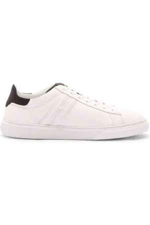 Hogan Buty, Mężczyzna, Biały, 41 EU, Casual Biało Czarne Buty