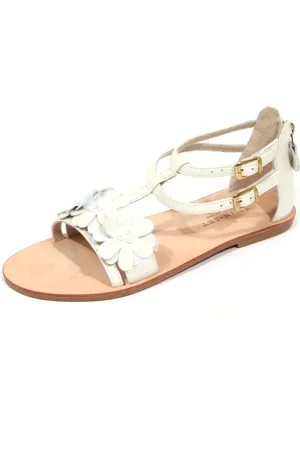 Twin-Set Buty, Kobieta, Biały, 37 EU, Dziecięce sandały z Włoch