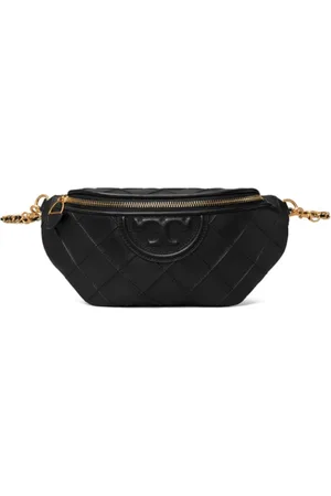 Tory Burch Torebki, Kobieta, Czarny, ONE SIZE, Skóra, Fleming Soft Convertible Belt Bag