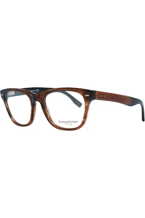 Ermenegildo Zegna Akcesoria, Mężczyzna, brązowy, ONE SIZE, Oprawki korekcyjne