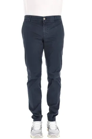 PT Torino Spodnie, Mężczyzna, Niebieski, W31, Bawełniane Spodnie Twill
