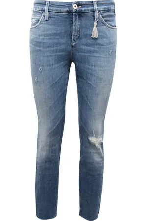 Cycle Jeansy, Kobieta, Niebieski, W30, Vintage Skinny Spodnie