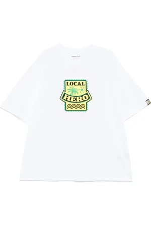 MARTINE ROSE Koszulki, Mężczyzna, Biały, L, T-shirt z Graficznym Nadrukiem