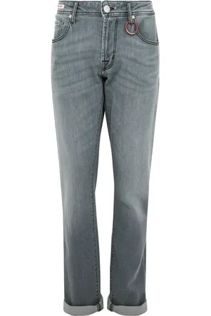 sartoria tramarossa Jeansy, Mężczyzna, Niebieski, W34, Szare Jeansyy dla Mężczyzn Ss 25