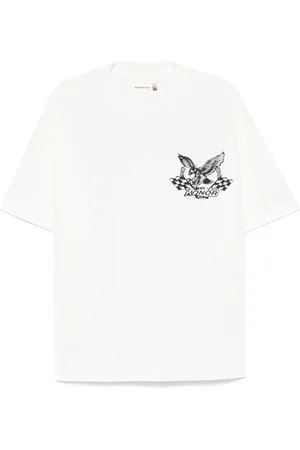 HONOR THE GIFT Koszulki, Mężczyzna, Biały, 2XL, Biała Koszulka z Nadrukiem Logo