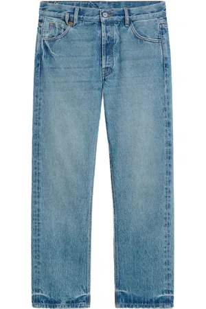 Jacquemus Jeansy, Mężczyzna, Niebieski, W32, Pudrowe Jeansyy z Zwężaną Nogawką
