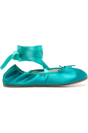 Repetto Buty, Kobieta, Niebieski, 37 EU, Teal Buty na Płaskim Obcasie