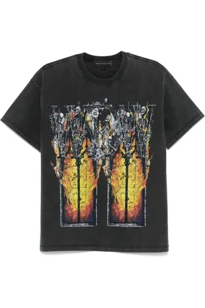 Who Decides War Koszulki, Mężczyzna, Czarny, S, T-shirt z Graficznym Nadrukiem
