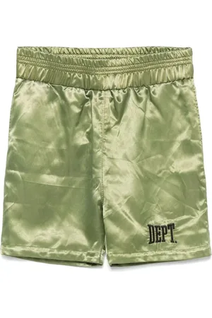 GALLERY DEPT. Szorty, Mężczyzna, Zielony, L, Len, Jacky Boxing Shorts
